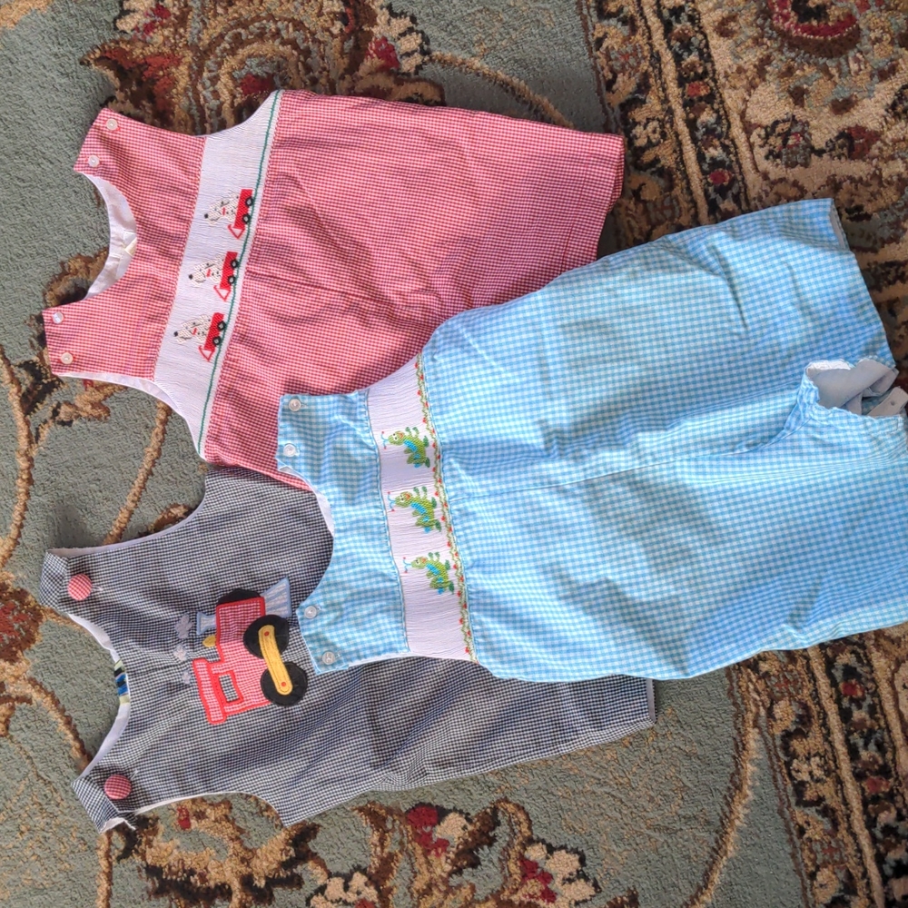 Boy gingham jumpers